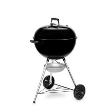 Weber Original Kettle -hiiligrilli, 57cm | E-5710 BBQ-grilli, jossa on kansi, lämpömittari, jalusta ja pyörät | vapaasti seisova ulkouuni