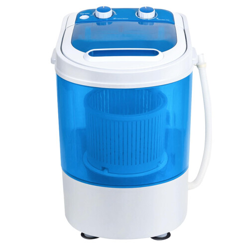 Display4top Portable Mini Washing Machine Spin Cycle W/Basket,3.2KG