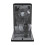 Candy Candy CDPH2L1049B Freestanding Slimline Dishwasher, 10 Place Settings, 45 cm Wide, 5 Programmes, Black 11