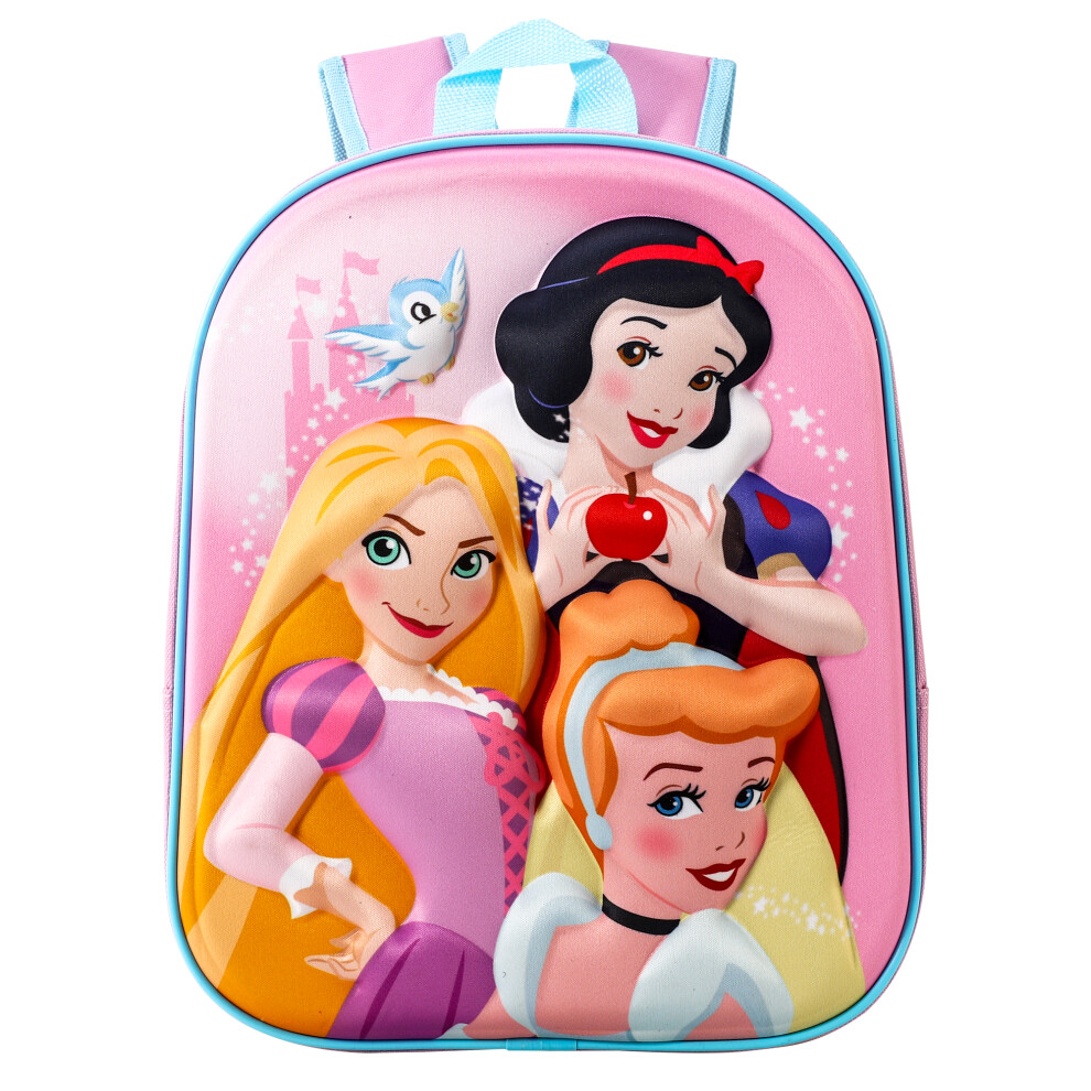 Disney Princess "Cinderella, Rapunzel & Snow White" 3D Eva Backpack