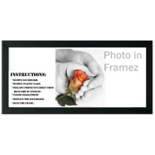 100 X 40cm Black Poster Frame Picture Frame