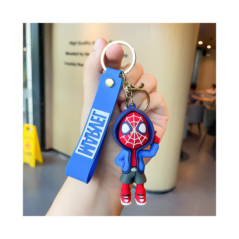 (Spiderman) Unique Cartoon Keychain Adorable Bag Charm Accessory For Gifts