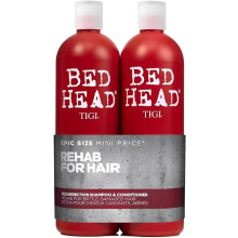 Bedhead by TIGI | Resurrection Shampoo and Conditioner Set | Hair care for brittle and damaged hair | Powerful, regenerating care formula | 2 x 750ml