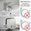 Double Tap Bath Sink Shower Head Hose Spray Pipe 5