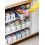 (Grey) 12x Shoe Slots Organizer Wardrobe Stacker Space Saver Rack Holder Adjustable 4