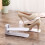 (White) 12x Shoe Slots Organizer Wardrobe Stacker Space Saver Rack Holder Adjustable 3