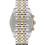 Armani ARMANI MEN'S WATCH AR6088 SILVER GOLD STRAP BLUE DIAL SILVER CASE 4