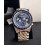 Armani ARMANI MEN'S WATCH AR6088 SILVER GOLD STRAP BLUE DIAL SILVER CASE 6