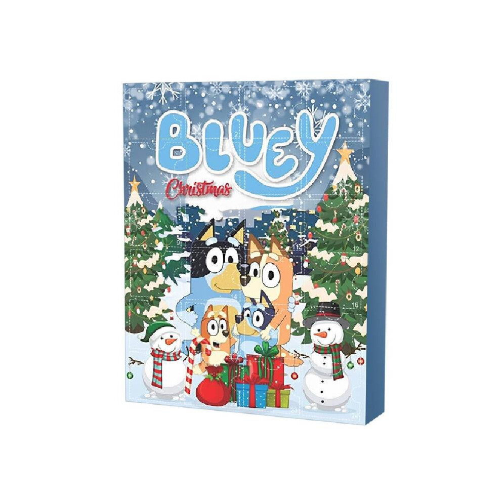 (Family) Bluey Christmas Advent Calendar Contains 24 Gifts Box Toys Festivals Countdown