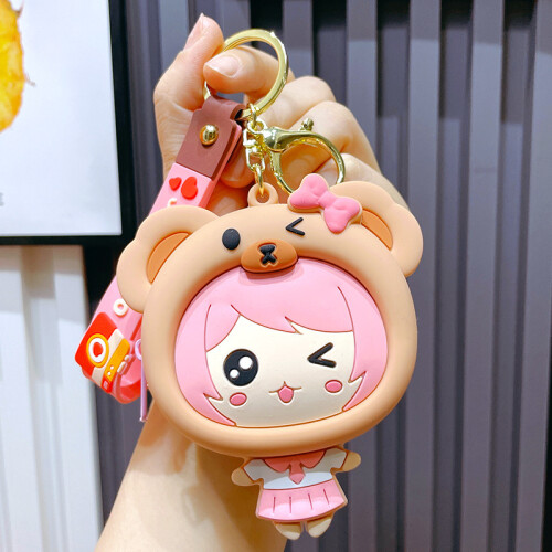 StyleI Cute Silicone Cartoon Coin Purse Keychain For Kids And Women on OnBuy