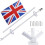 6ft Aluminium Flag Pole Kit Adjustable 180 Degree Wall Bracket + Flag 3