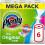 Plenty PLENTY Kitchen Towel 6 White Rolls 600 Sheets of Kitchen Roll 2-Ply Tissue 1