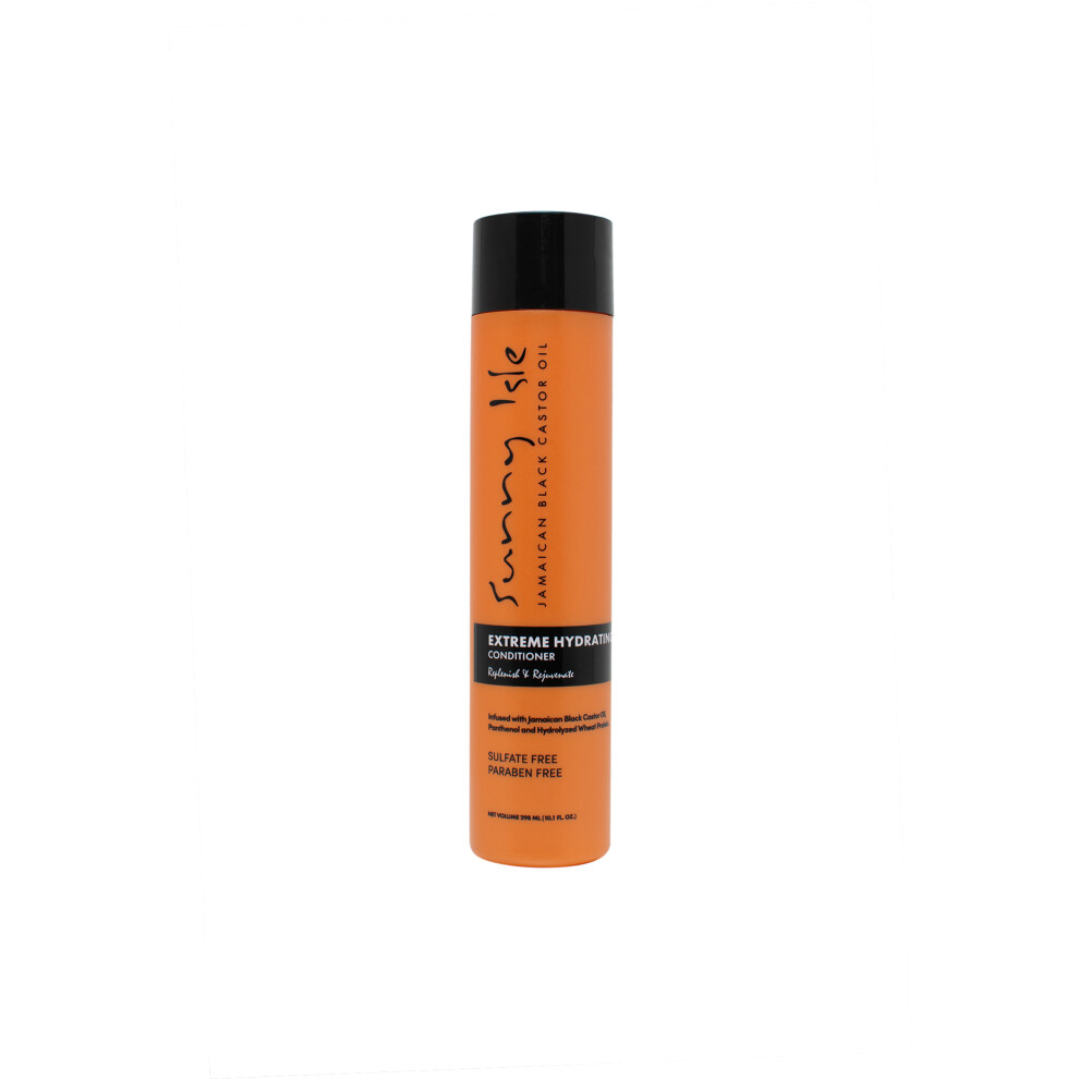 Black Jamaican Castor Oil Extreme Hydrating Conditioner 10.1Oz - Moisturizing, Nourishing, Strengthening, Hair Repair, Natural Ingredients