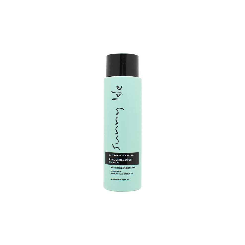 Just for Wig, Weave, Braid, & Extensions Residue Remover Shampoo 12oz - Clarifying, Cleansing, Gentle, Refreshing