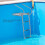 Casart 3-step Telescoping Boat Ladder Fold Dock Ladder Swimming Pool Ladder 5