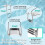 Casart 3-step Telescoping Boat Ladder Fold Dock Ladder Swimming Pool Ladder 8