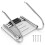 Casart 3-step Telescoping Boat Ladder Fold Dock Ladder Swimming Pool Ladder 11