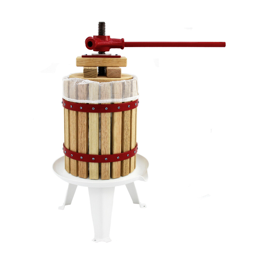 (12 Litre Fruit Press) KuKoo Manual Apple Fruit Press & Crusher