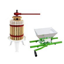 KuKoo 18 Liter Obstpresse & Obsthäcksler im Set