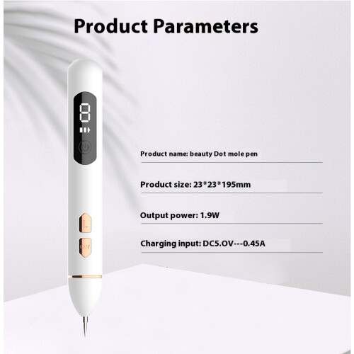 Spotting Moles Sweeping Pen - White 1