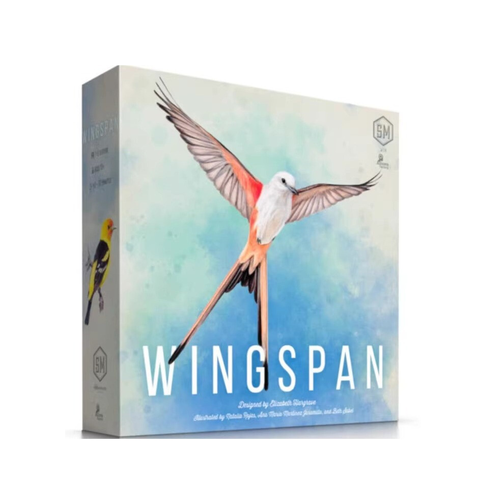 Wingspan (Base Game) Board Games Stonemaier Game A Relaxing, Award-Winning Strategy Board Game about Birds for Adults and Family