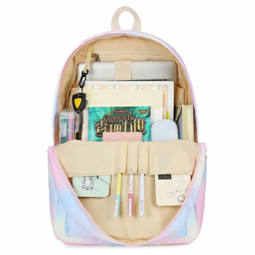 (Style 03) 3Pcs/set Cartoon Stitch Student Schoolbag Backpack + Lunch Bag + Pencil Case 2