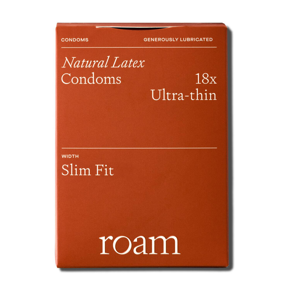 (Buy 18) Roam Ultra Thin Condoms For Safer Sex Slim Fit