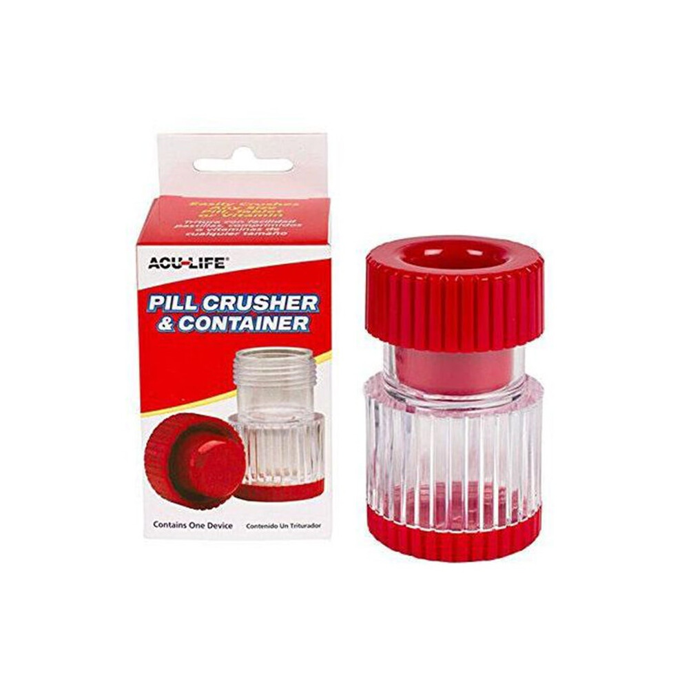 Pill Crusher and Container PC12 Efficient and Convenient Medication Management Crushes Pills Easily and Stores Them