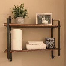 Wall Mounted Floating Shelf Unit Kitchen Display Rack Bookshelf