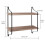 Wall Mounted Floating Shelf Unit Kitchen Display Rack Bookshelf 4
