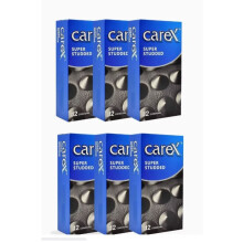 Super Studded Condoms, Durable, Reliable And Long-Lasting, Pack Of 6 Boxes