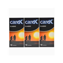 Classic Condoms, Durable, Reliable And Long-Lasting, Smooth, Parallel-Sided Pack Of 3 Boxes