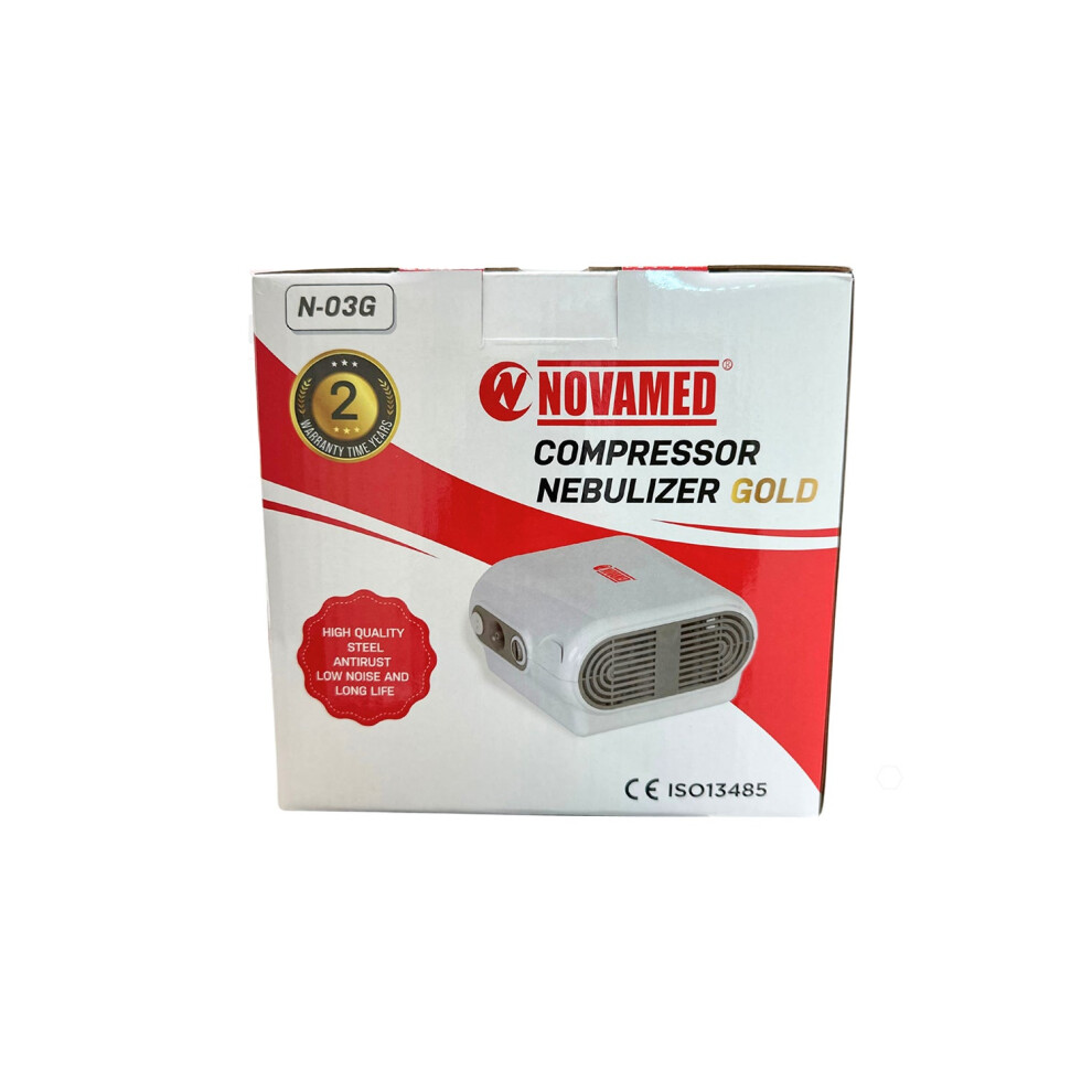 Gold Compressor Nebulizer (N-03G) High-Performance Nebulizer For Effective Respiratory Therapy For Quick Relief Breathing