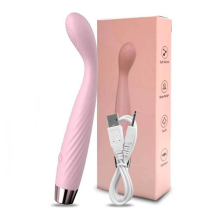 (Pink) G-spot vibrator - 8 seconds to orgasm, finger-shaped waterproof, with heating function, 20 vibration frequencies, silicone, adult female sex toys
