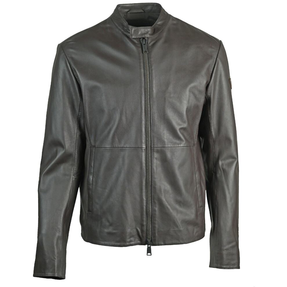 (XXS) Emporio Armani W1B50P W1P52 0479 Leather Jacket
