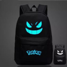 (2#) Luminous Backpack Galaxy Rucksack Gengar Travel Shoulder School Bags