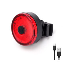 Bike Lights, LED Bike Taillights USB Rechargeable, Super Bright Bicycle Tail Light,3 Lighting Modes, Waterproof Rear Lights(Black)