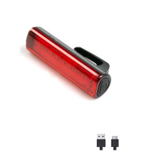 Zadné zadné zadné svetlo LED na bicykel USB nabíjateľné zadné svetlo na bicykel pre nočnú jazdu Jasné výstražné svetlo pre dospelých