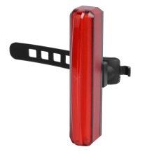 Bike Light, Lightweight Adjustable USB Charging Bicycle Taillight Easy Installation for Mountain Bike(Black)