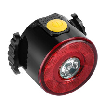 Luz trasera de bicicleta deportiva LED con carga USB, resistente al agua, faro delantero
