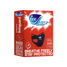 2-Piece Reusable Sports Anti-Viral Face Mask Set High-Efficiency Filters with Breathable Fabric Ideal for Daily Use