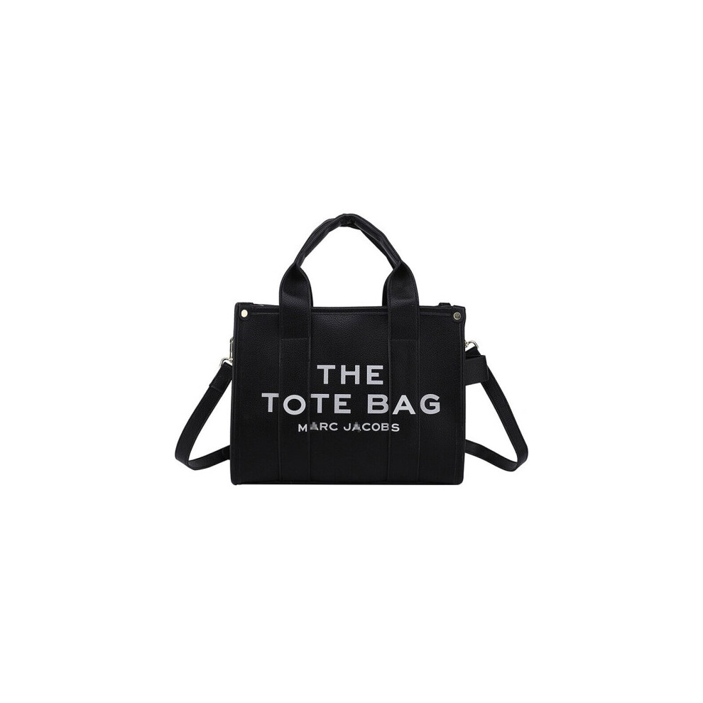 (Black) Women Handbags Tote Top Handle Shoulder Bags Crossbody Bag PU Leather Bag with Long Strap