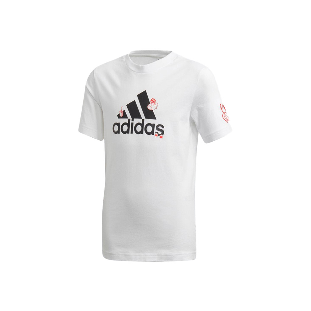 Adidas Collegiate Badges T-Shirt (7-8 Years)