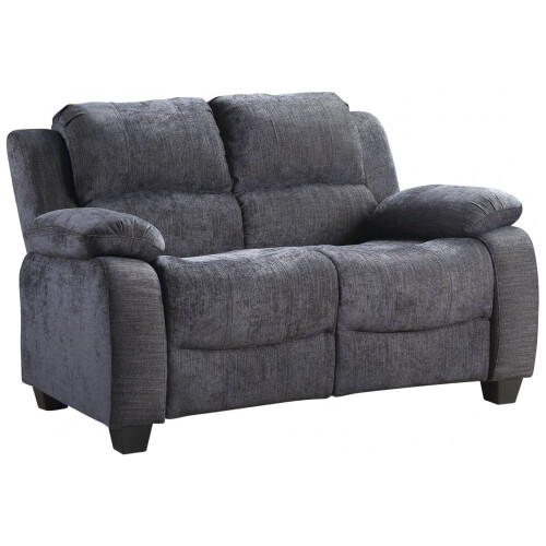 Valerie Grey Leather 2+1+1 Seater Sofa Set 1