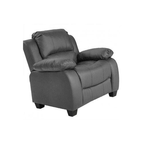 Valerie Grey Leather 3+1 Seater Sofa Set 1