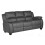 Valerie Grey Leather 3+1 Seater Sofa Set 3