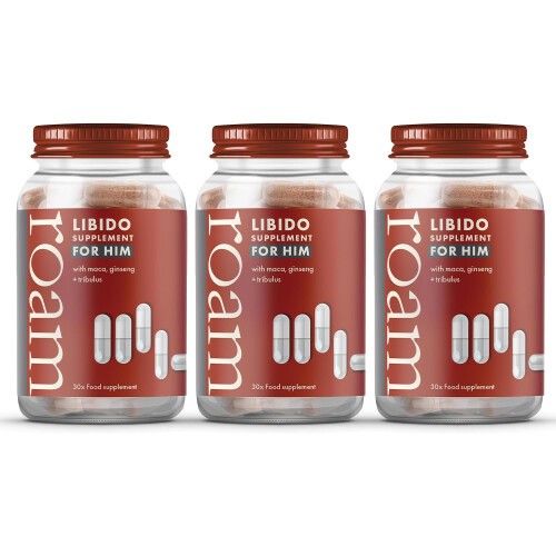Roam Libido Supplements for Him 90 Capsules