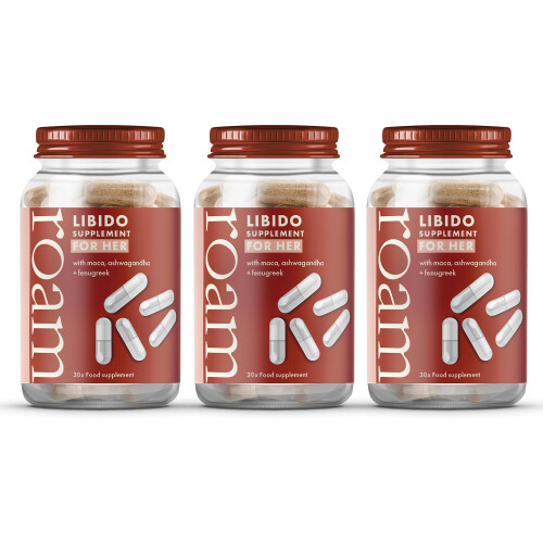 Roam Libido Supplements for Her 90 Capsules