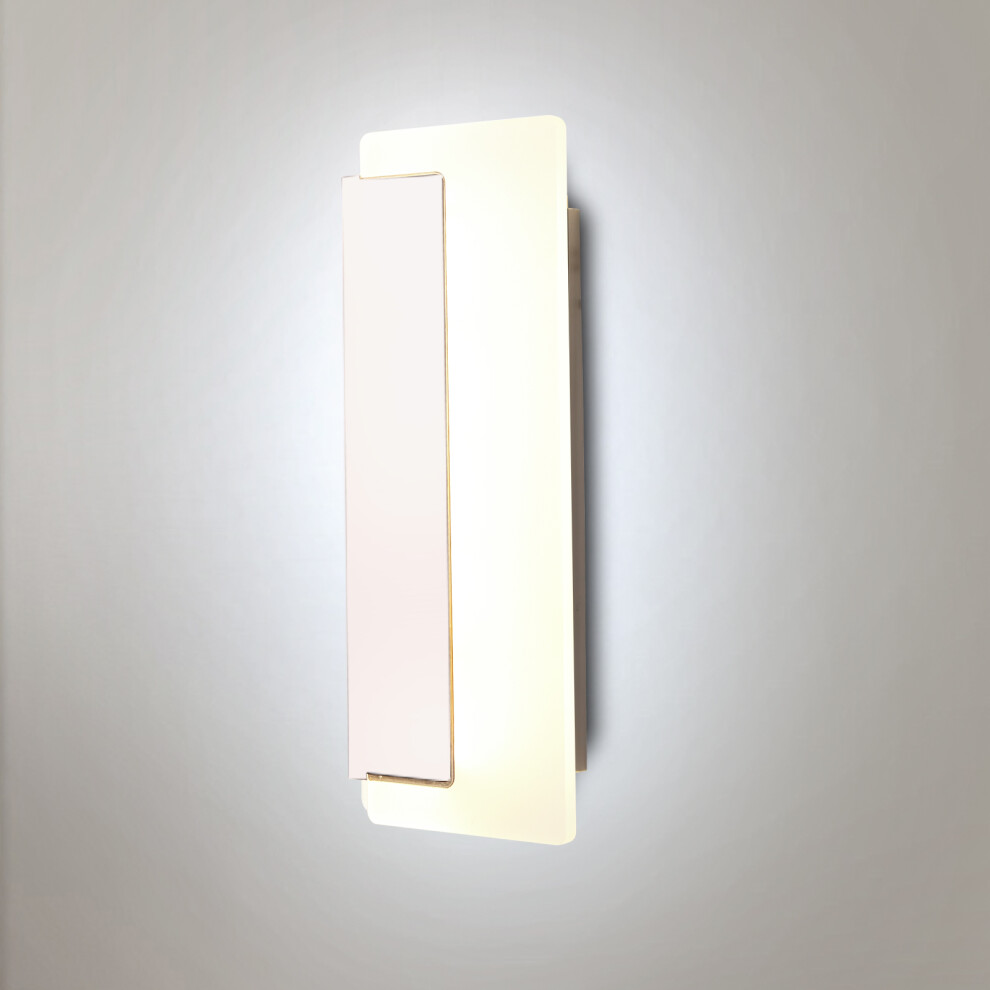Stoex Indoor Wall 6000K Modern Led Wall Lamp Acrylic Wall Sconce For Hallway Living Room Bedroom Kitchen Light/White