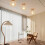 (2PCS) 20CM Retro Ceiling Lamp Light Hemp Rope Braided Ceiling Light Modern Indoor Ceiling Light White 3